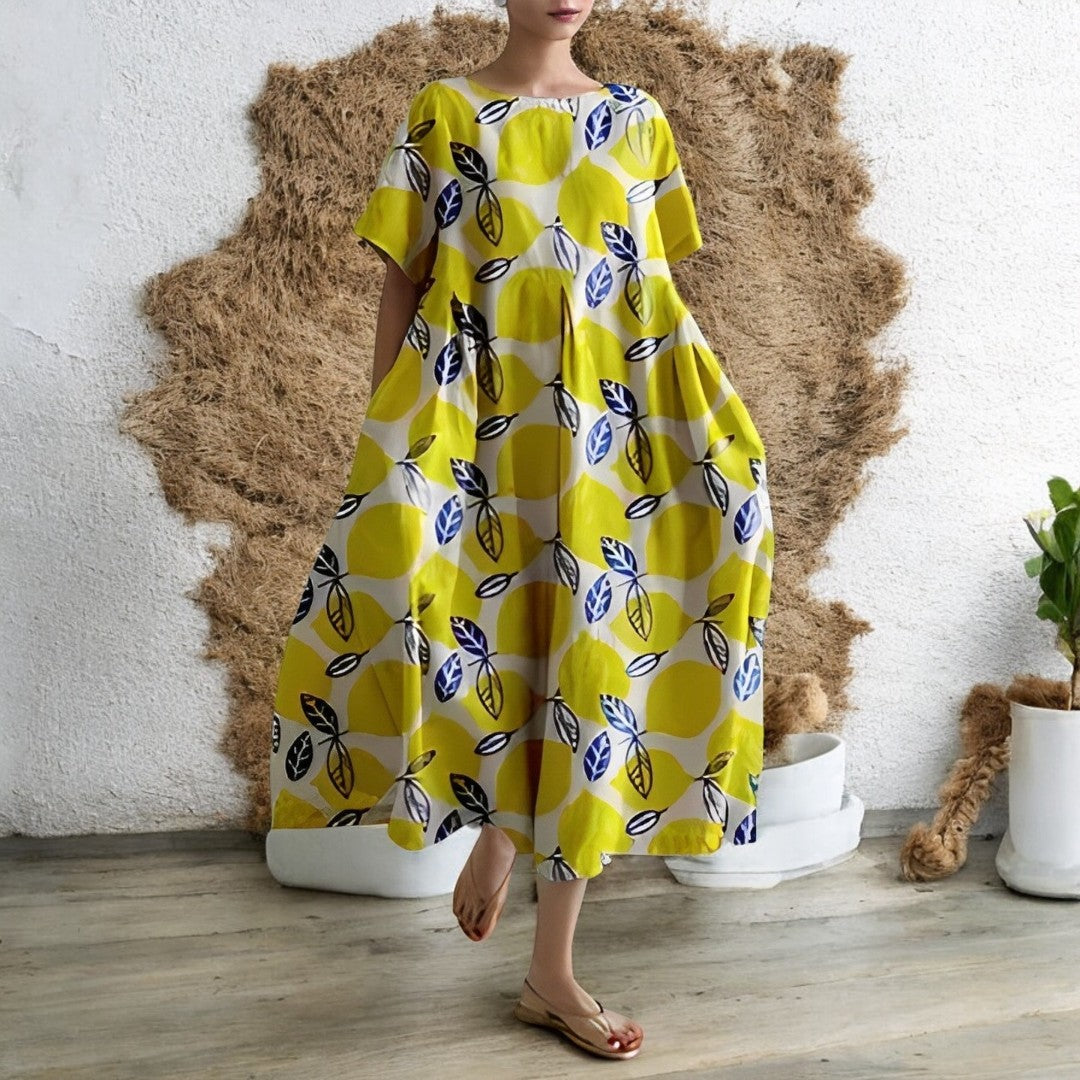 Camryn Boho Floral Dress