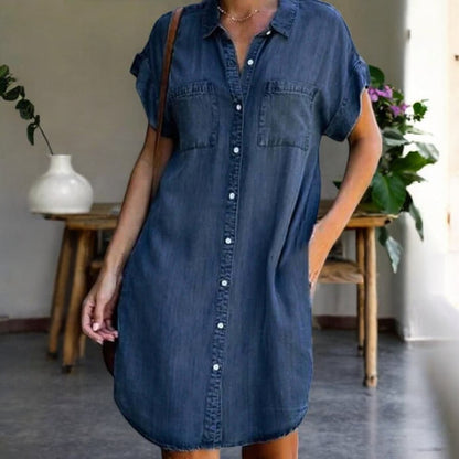 Aleah Denim Dress