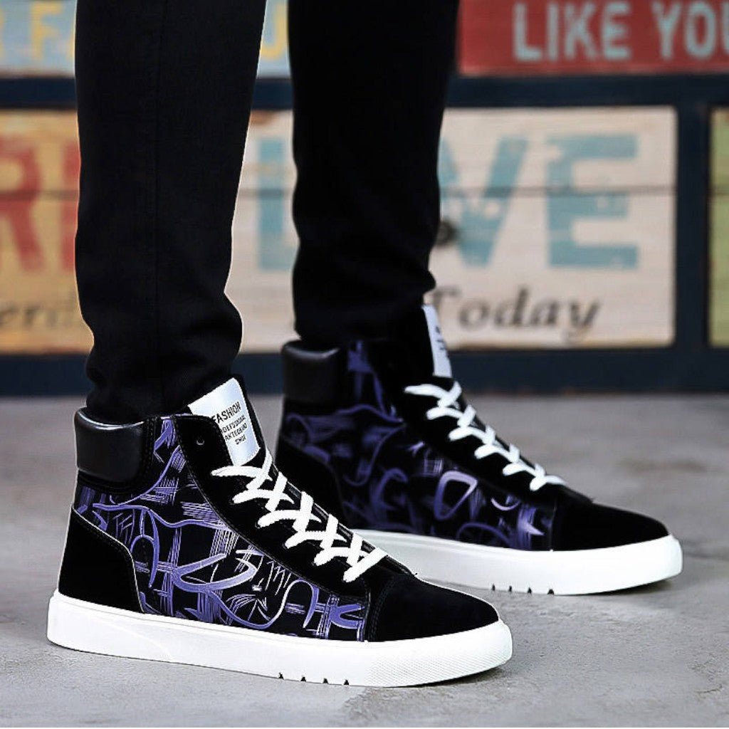 Ruben High Top Skateboarding Shoes