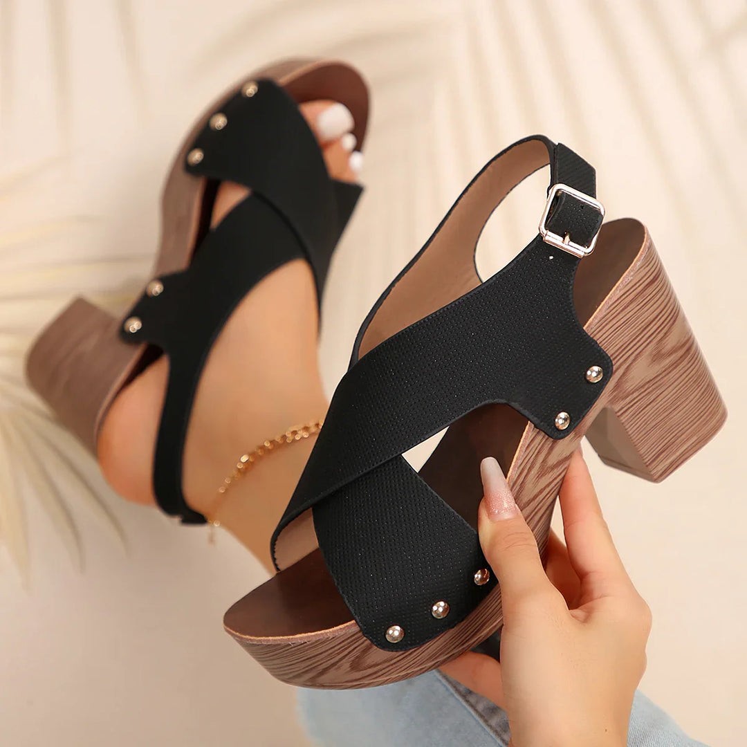 Kora Wedge Heel Open Toe