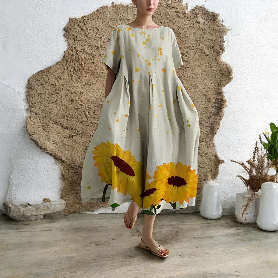 Camryn Boho Floral Dress