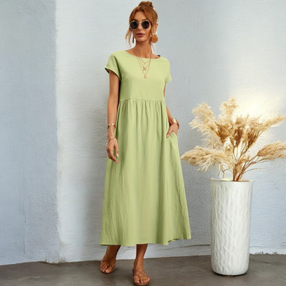 Izabella Sleeveless Dress With Pocket