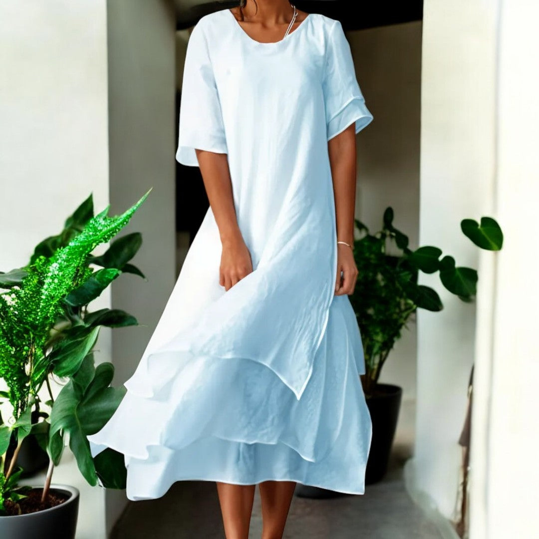 Celine Cotton Long Dress