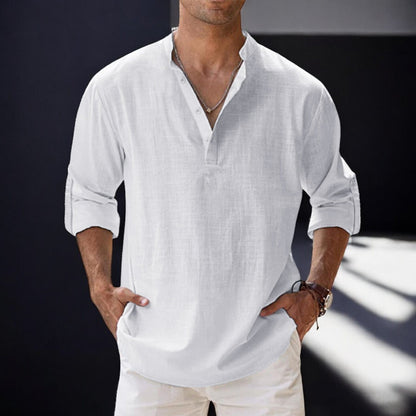 Austin Linen Overshirt