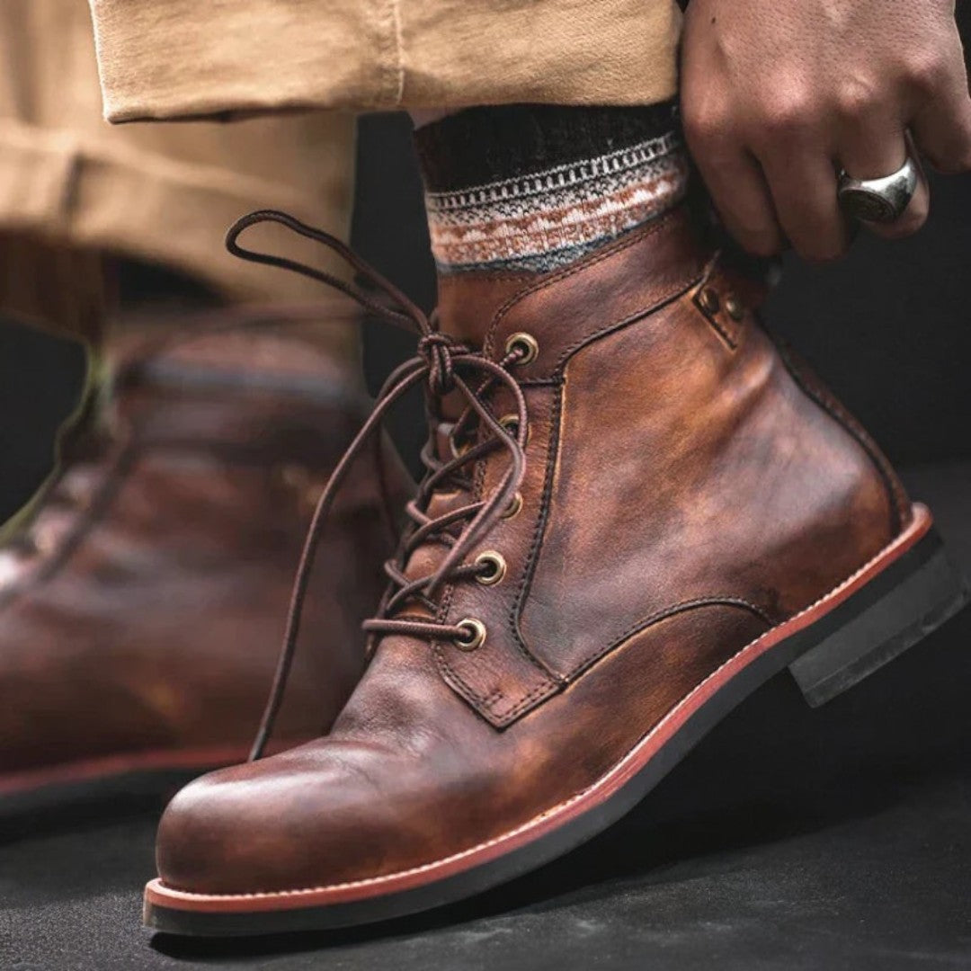Aiden Leather Boots