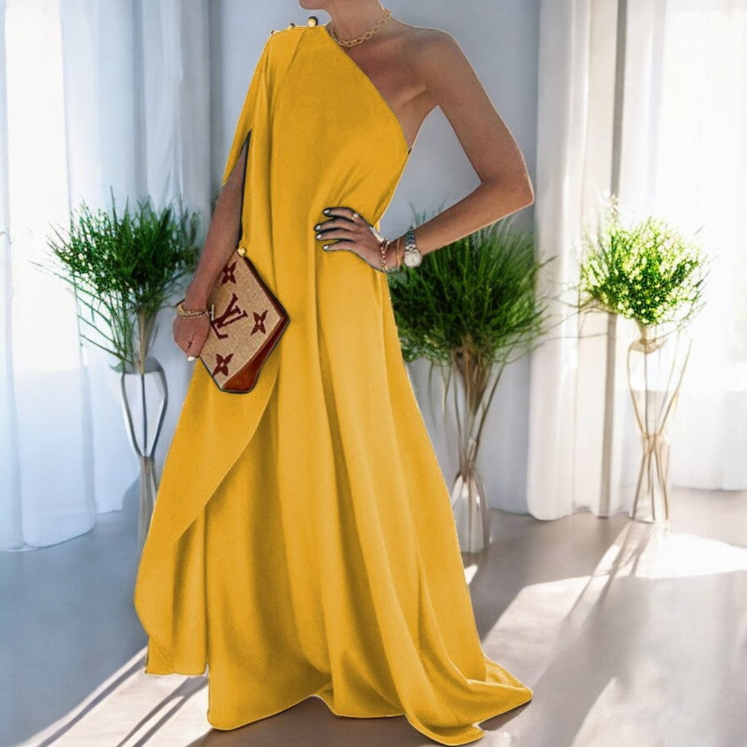Lorelei One Shoulder Long Dress