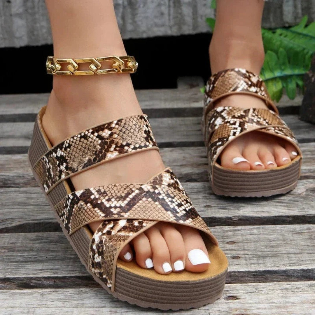 Vienna Summer Thick Soled Sandals