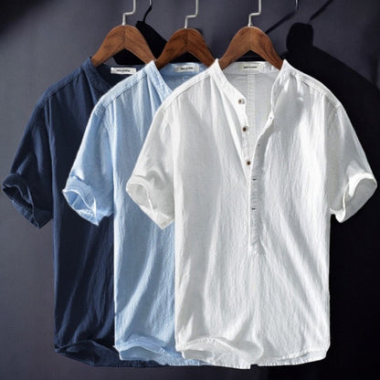 Trevor Cotton-Linen Shirt