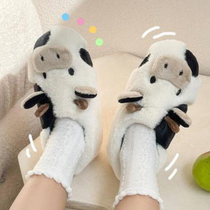 Kiana Plush Fuzzy Warm Slippers