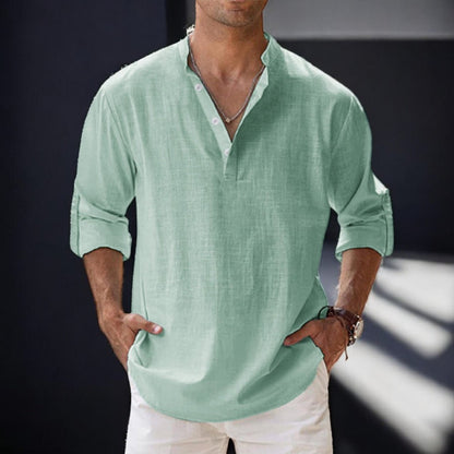 Austin Linen Overshirt