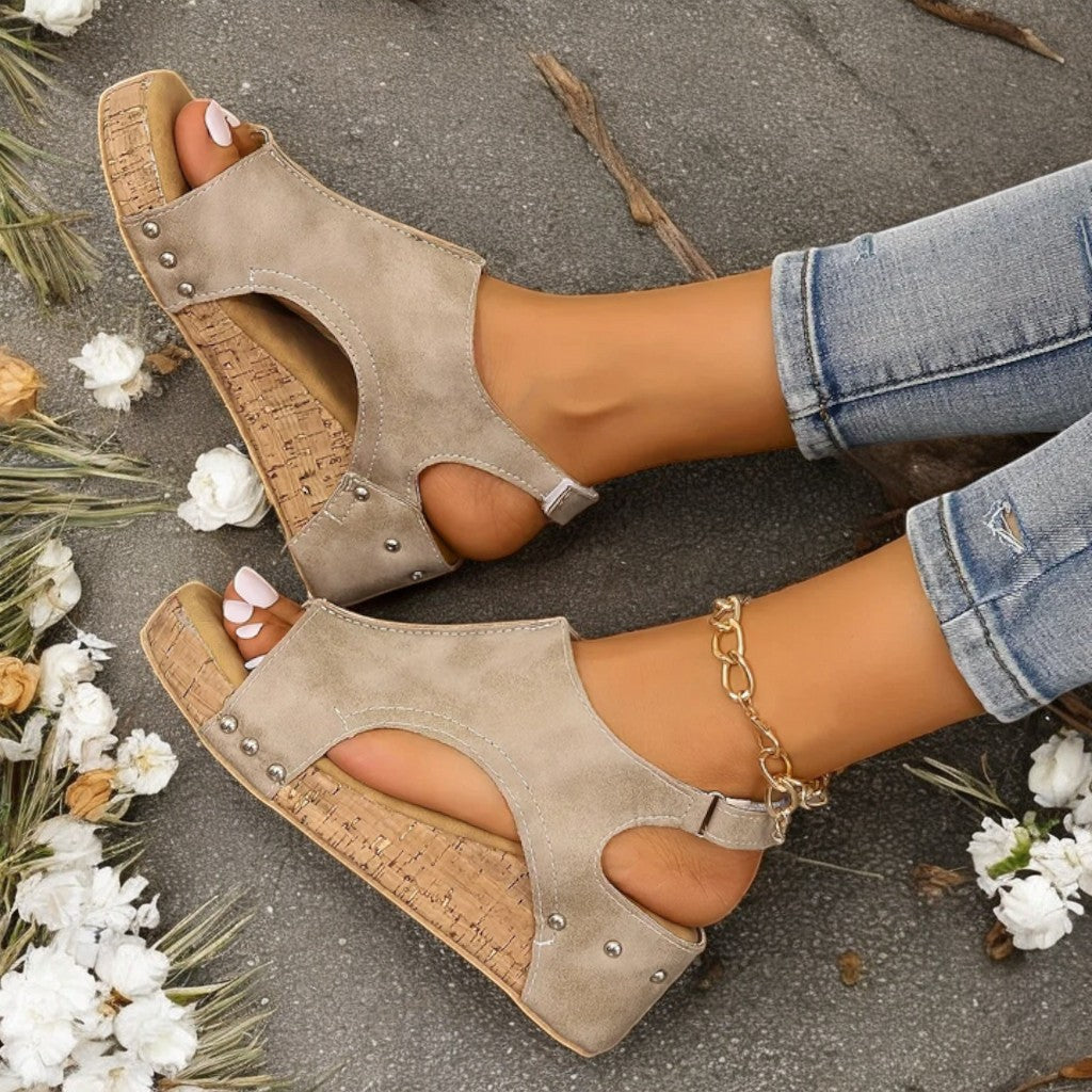 Julissa Wedge Heel Sandals