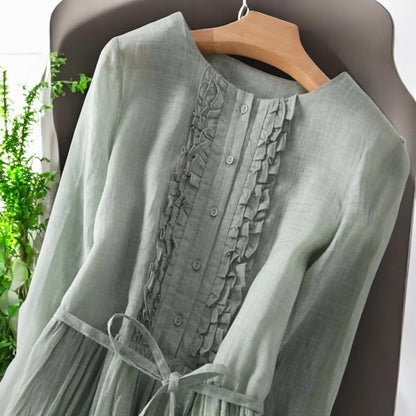 Danna Linen Summer Dress