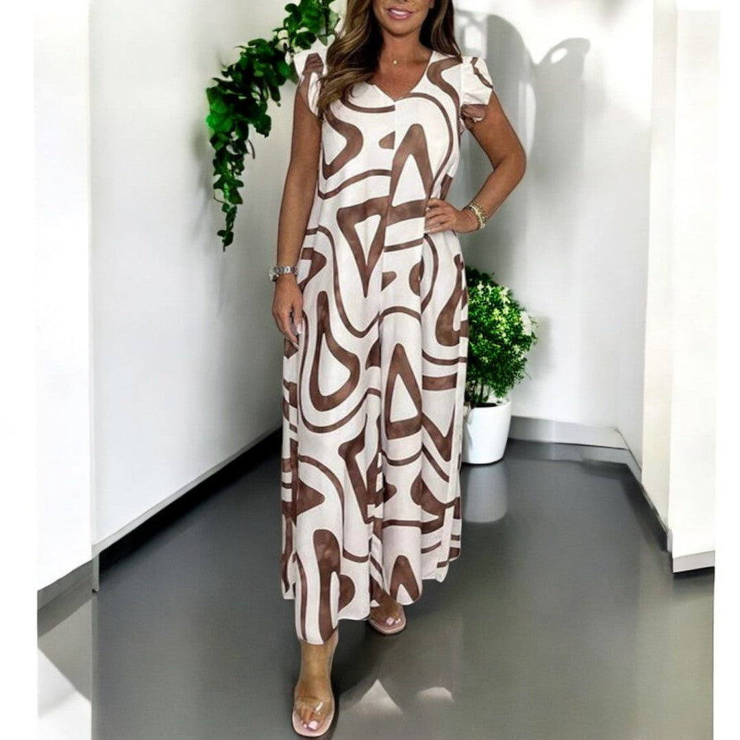 Kenia Summer Wide Leg Jumpsuit