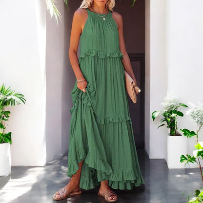 Scarlet Sleeveless Maxi Dress