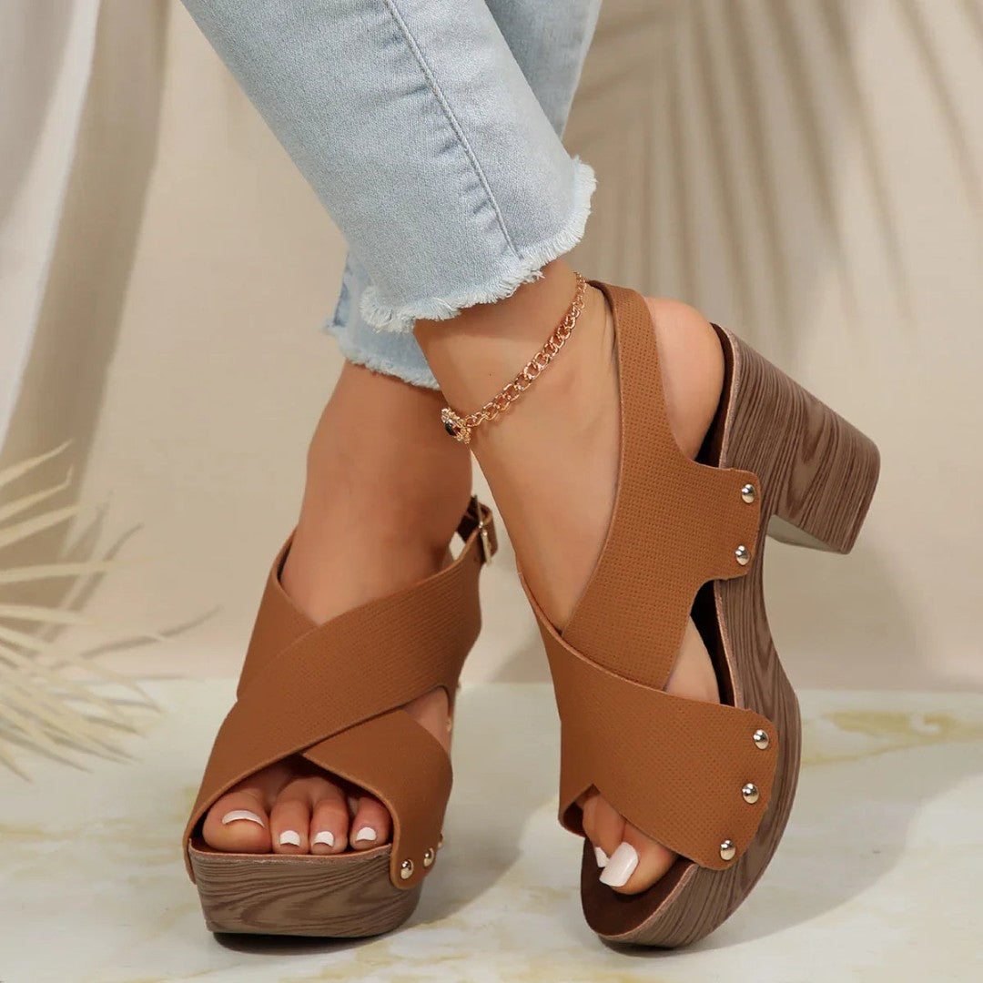 Kora Wedge Heel Open Toe