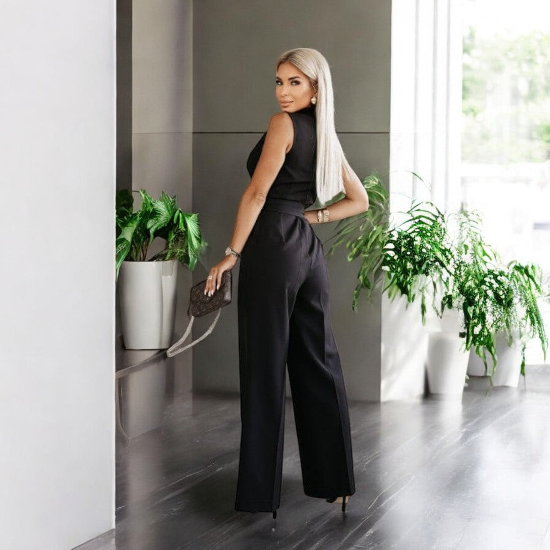 Iliana Sleeveless Wide Leg Jumpsuit
