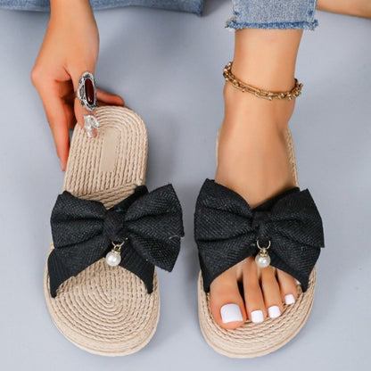 Kara Summer Sandals with Bow