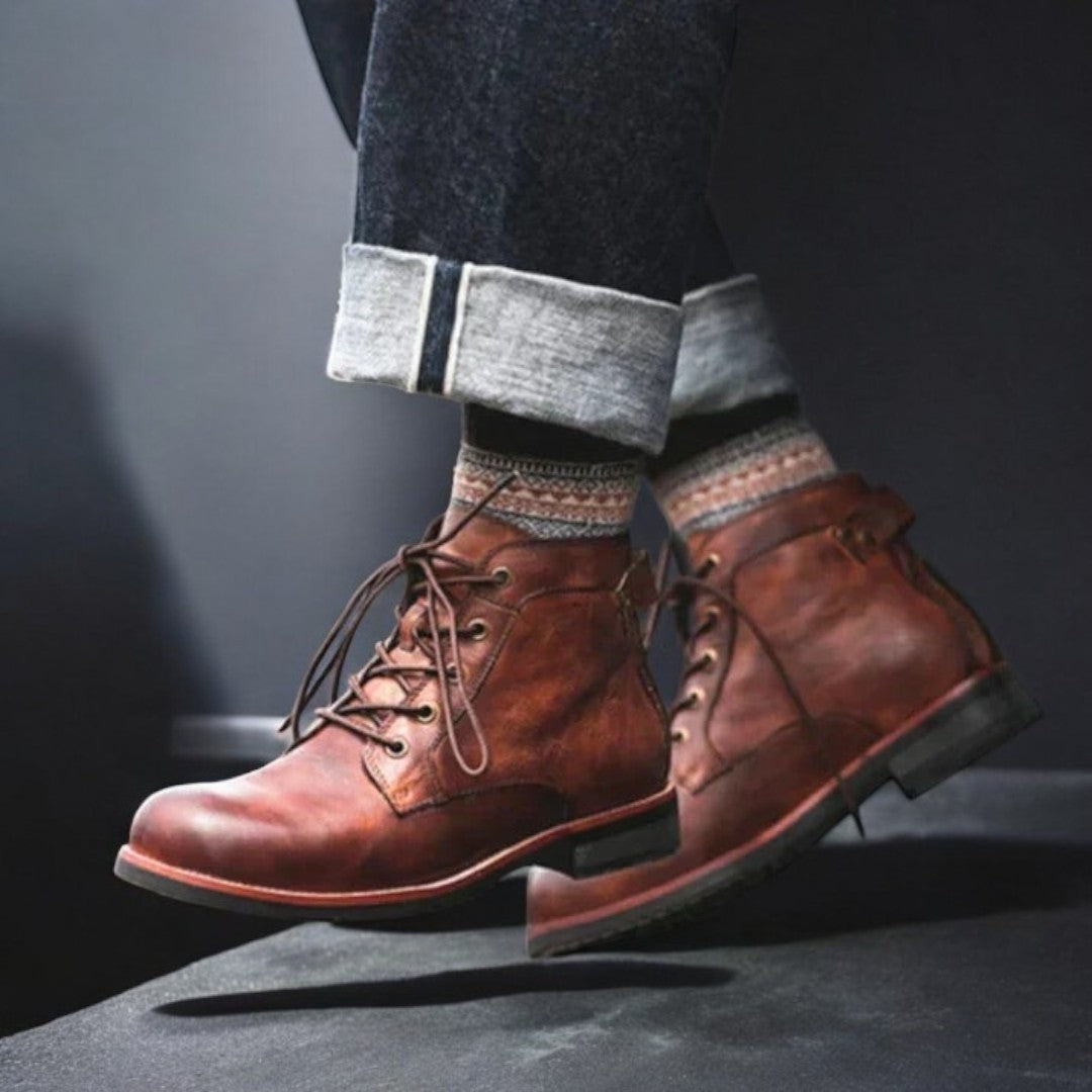 Aiden Leather Boots