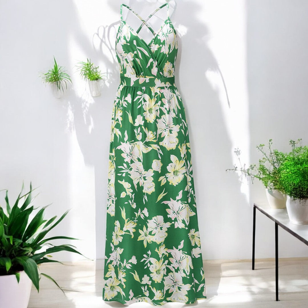 Regina Boho Floral Print Dresses