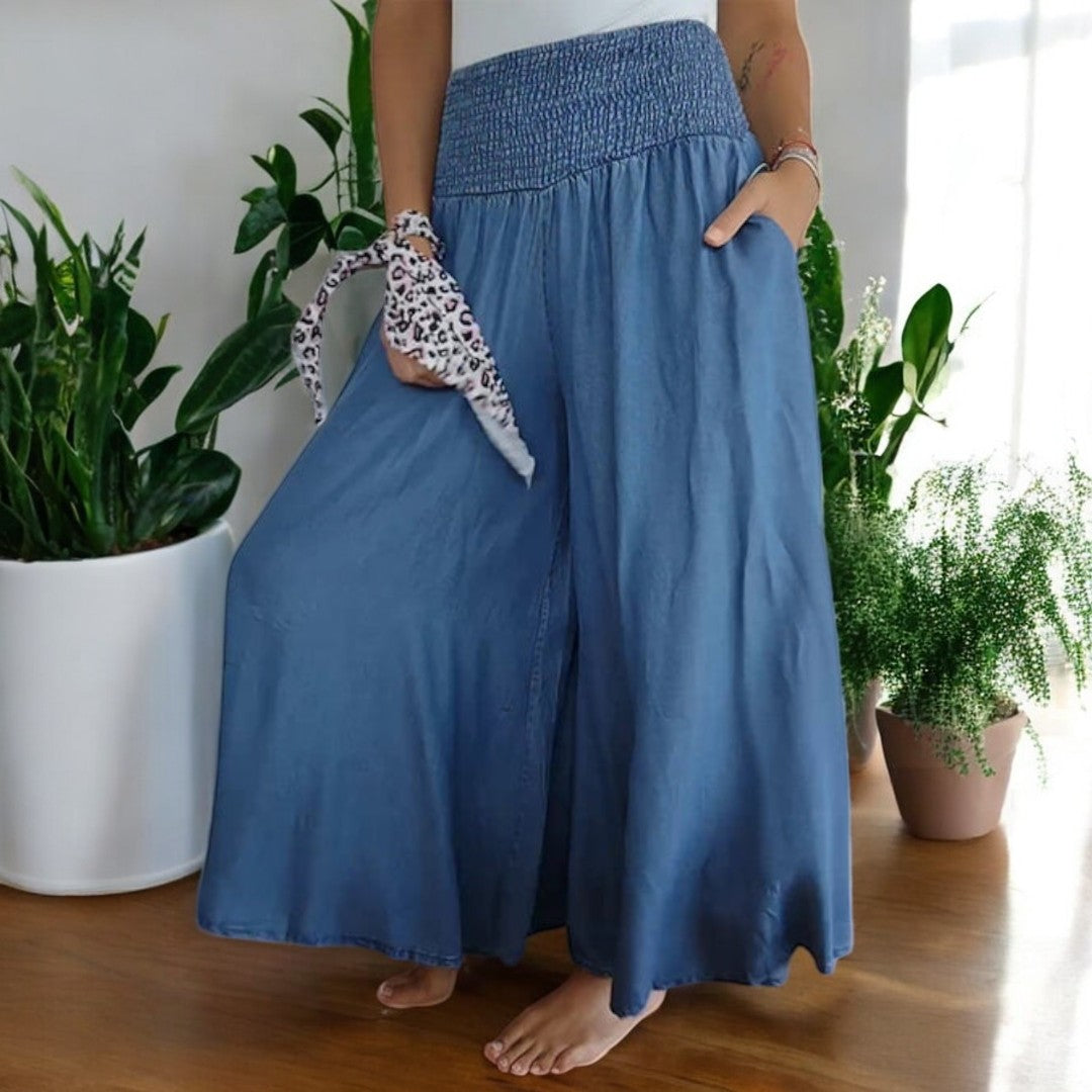 Jazmin Pants with Elastic Waist