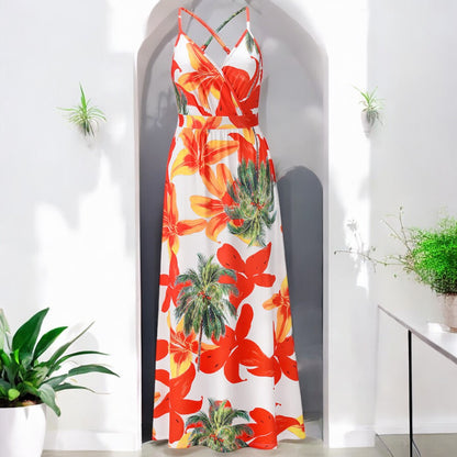 Regina Boho Floral Print Dresses