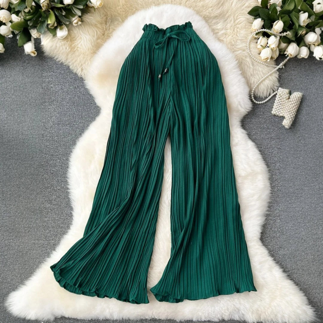 Andie Pleated Summer Trousers