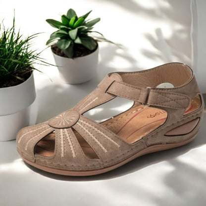 Kamryn Beach Wedge Sandals