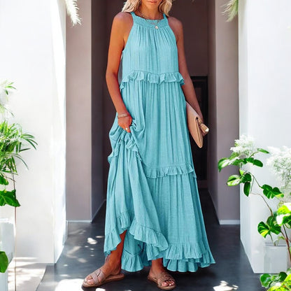 Scarlet Sleeveless Maxi Dress