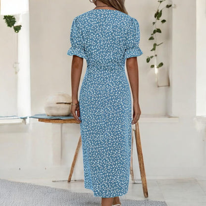 Diana Fresh Bloom V-Neck Dress