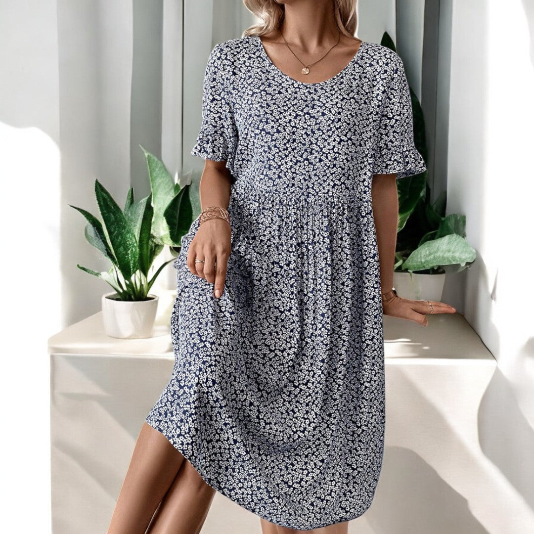Ainara Floral Midi Dress