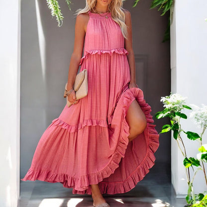 Scarlet Sleeveless Maxi Dress