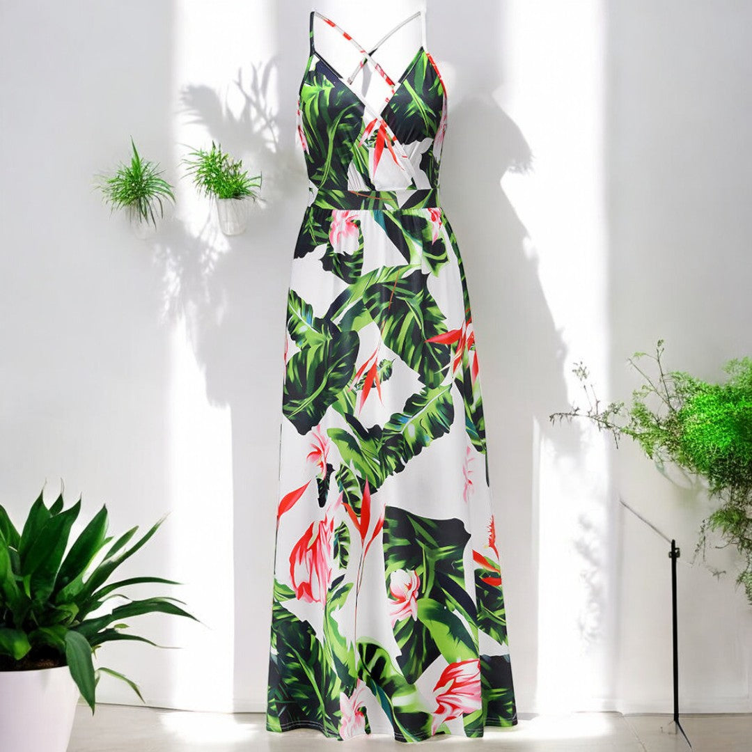 Regina Boho Floral Print Dresses