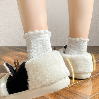 Kiana Plush Fuzzy Warm Slippers