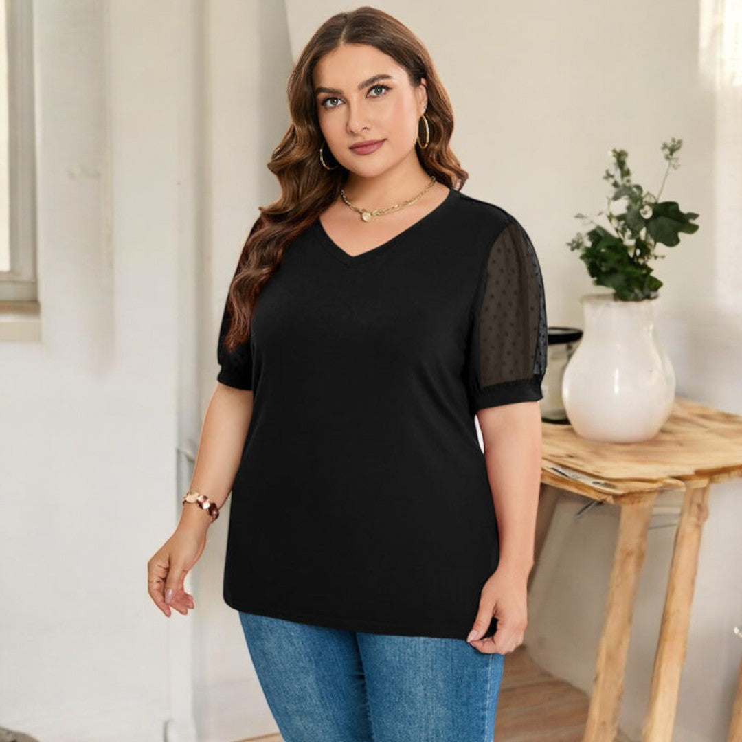 Ariah Summer V-neck Blouse