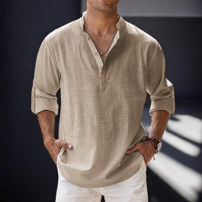 Austin Linen Overshirt