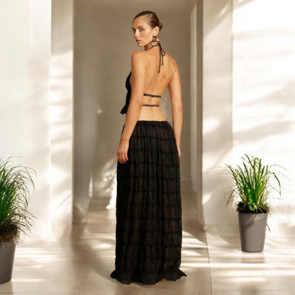 Analia Summer Backless Sling Top Set