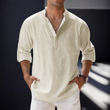 Austin Linen Overshirt