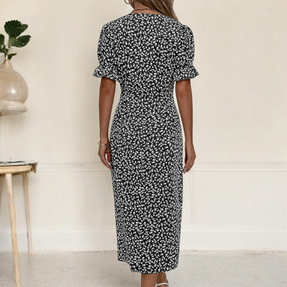 Diana Fresh Bloom V-Neck Dress