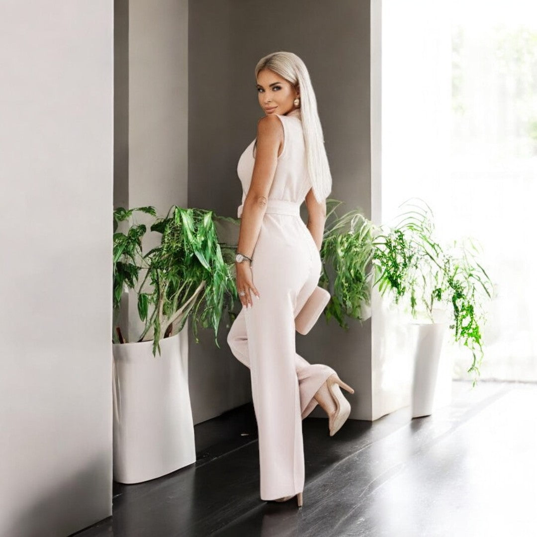Iliana Sleeveless Wide Leg Jumpsuit