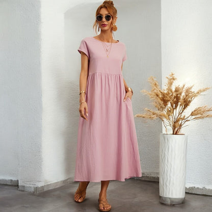 Izabella Sleeveless Dress With Pocket