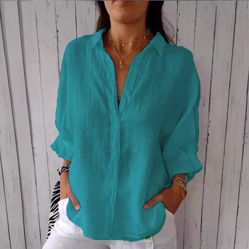 Kathrine | Chic Linen Shirt