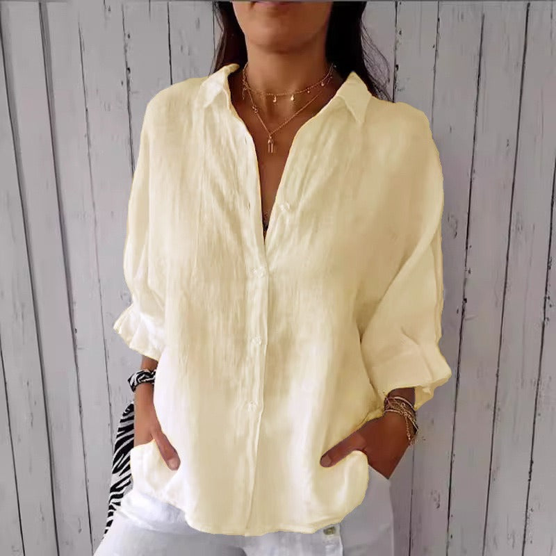 Kathrine | Chic Linen Shirt