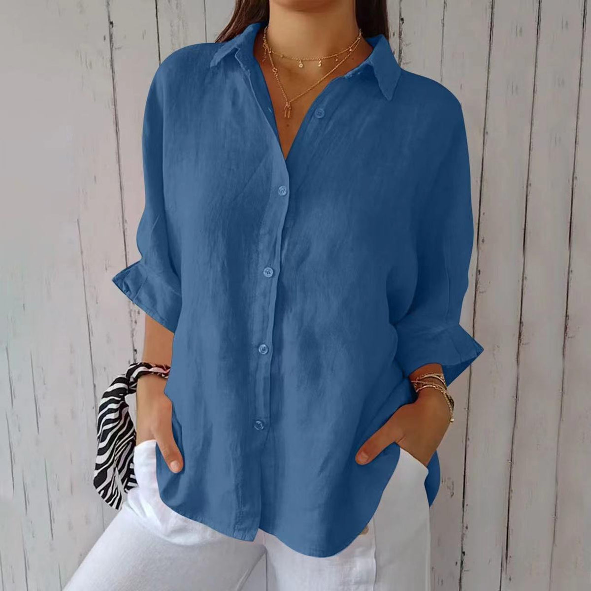 Kathrine | Chic Linen Shirt