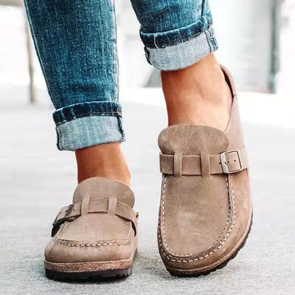 Luna Orthopedic Suede Loafers
