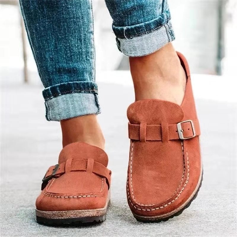 Luna Orthopedic Suede Loafers