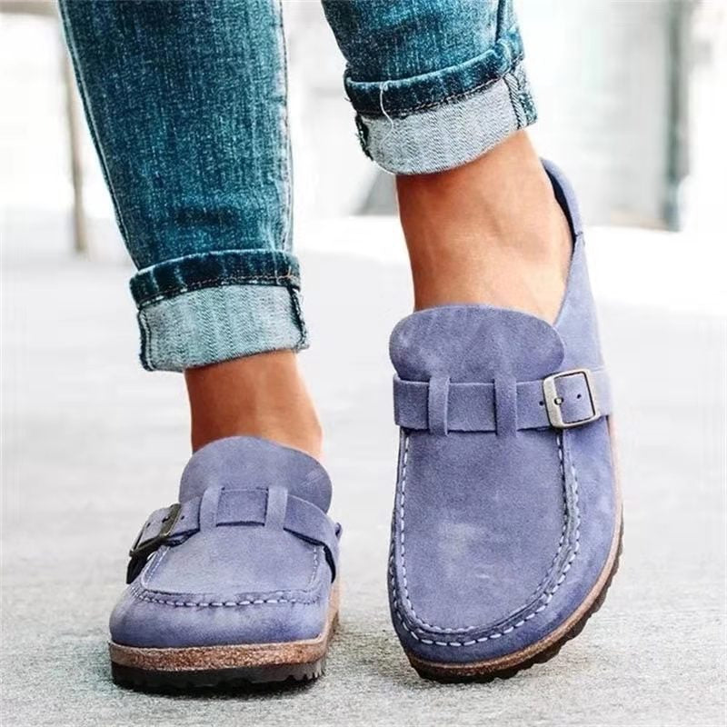 Luna Orthopedic Suede Loafers
