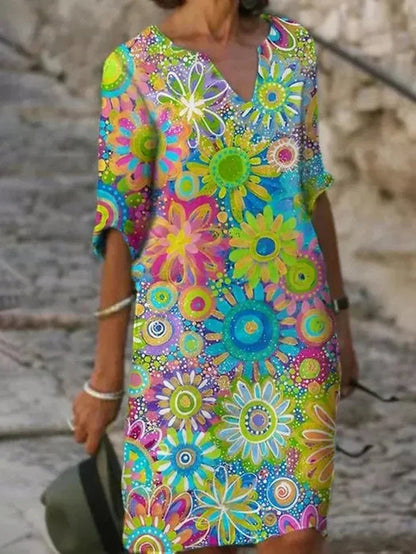 Rhea™ - Floral Dress
