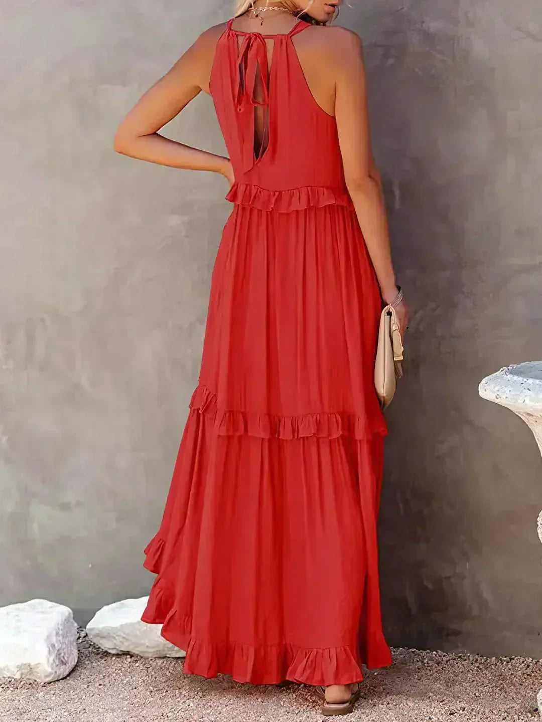 Rachel™ Sleeveless Maxi Dress