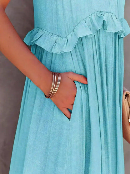 Rachel™ Sleeveless Maxi Dress