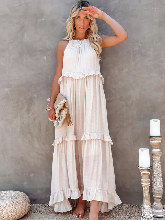 Rachel™ Sleeveless Maxi Dress